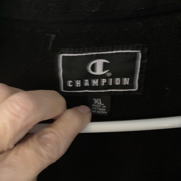 In Great Condition! CHAMPION Fleece Half Zip Size XL - Picture 2 of 4